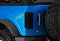 GT STYLING GT1162 Rear Black Out Kit 3 Piece Smoke
