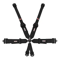 G-FORCE 7601BK Sfi 6Pt Pd-Lap Hnr-Shld Cam Bk