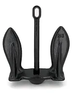 GREENFIELD 910EUPC 10 Lb. Navy Anchor - Black