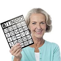 EZ Readers Jumbo Bingo Cards, Pack of 25 GBIN-206