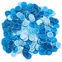 300 Pack Blue Magnetic Bingo Chips GBIN-603