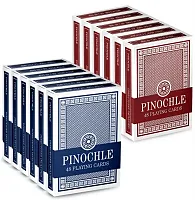 12 Pack of Pinochle Playing Cards (6 Red/6 Blue)  GCAR-101*6.102