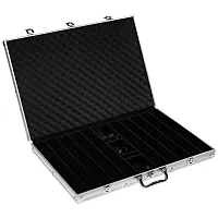 Aluminum Poker Chip Case 1000 Ct GCAS-1000AL