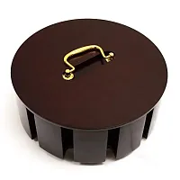 300 Ct Wooden Carousel Case with Lid CAS-300W