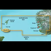 GARMIN CARTO 010C078700 G3V Veu051R - Lista-Sognefjorden