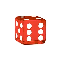 Red Game Dice 16Mm GDIC-001