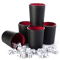 Bullseye Game Night, 5-pack Black/Red GDIC-307