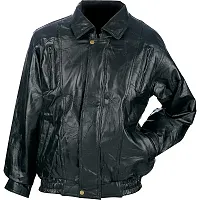 Maxam Brand Italian Mosaic Design Genuine Top Grain Lambskin Leather Jacket-GFCO