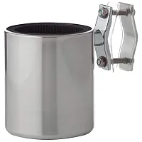Diamond Plate Universal Stainless Steel Motorcycle Cup Holder-GFCUPUNV