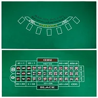 Blackjack and Roulette Table Felt  PTA-6005