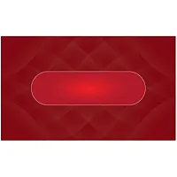 Red Sublimation Poker Table Felt   GFEL-206