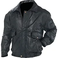 Napoline Roman Rock Design Genuine Leather Jacket-GFEUCTS-3X