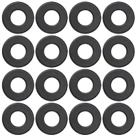 Pack of 16 Black Nylon Washers for Standard Foosball Tables GFOO