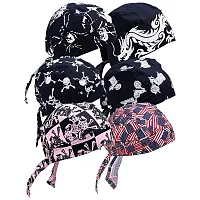 Diamond Plate 6pc Assorted Cotton Skull Cap Set-GFSKULL3