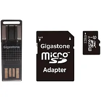 Gigastone(R) Gs-4In1600X128Gb-R Prime Series Microsd(Tm) Card 4-