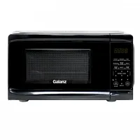 Galanz 0.7 cu ft 700W Countertop Microwave Oven in Black with One Touch Express