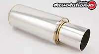 GREDDY PERF 11001125 Revolution Universal Muffler 2.5'