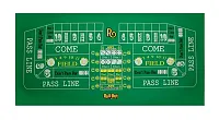 Rollout Gaming Craps Table Top TAB-1002