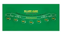 Rollout Gaming Blackjack Table Top TAB-1001