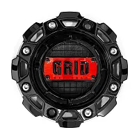 GRID WHEELS CAP02GRSM Gd Cap2 Gb/Red Cap 5Lug/6Lug 182Mm