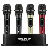 Dolphin Audio Mcx-804 Mcx-804 1-Channel 2.4-Ghz Wireless Mic System, 4 Handheld