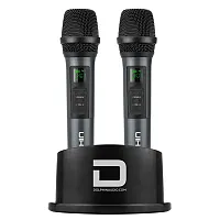 Dolphin Audio Mcx-852 Mcx-852 1-Channel 2.4-Ghz Wireless Mic System, 2 Handheld
