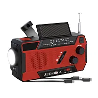 Audiobox Rxp-200 Portable Noaa Emergency Weather Radio With Am/Fm/Alerts, 4,000-
