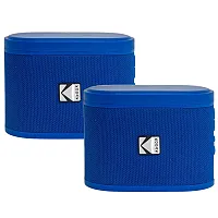 Kodak Soundbrix Double Blue Soundbrix 2-Piece Portable Rechargeable Bluetooth Sp