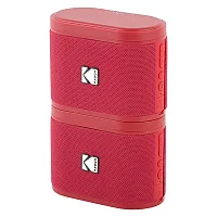 Kodak Soundbrix Double Red Soundbrix 2-Piece Portable Rechargeable Bluetooth Spe