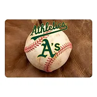 GameWear Oakland A&#039;s Pet Bowl Mat