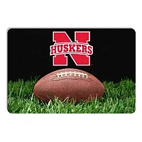 GameWear Nebraska Huskers Classic Football Pet Bowl Mat