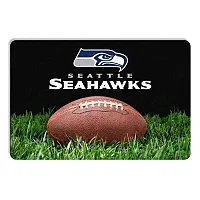 GameWear Seattle Seahawks Classic Football Pet Bowl Mat