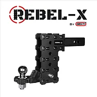 GEN-Y HITCH GH13053X Rebel-X 2&#039; Hollow Shank 4.5&#039; Drop .