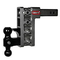 GEN-Y HITCH GH324 Mega-Duty 2&#039; Shank 7.5&#039; Drop 1.5K T