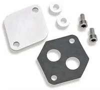 HOLLEY 112560 112-560 Blk Off Plate