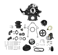 HOLLEY 20291BK Comp Mid-Mt Acc System Hemi Vvt-Bl