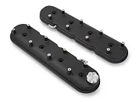 HOLLEY 24191 Valve Covers Ls Black