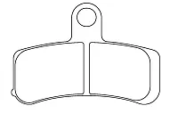 HAWK HMC5019 Metallic Disc Brake Pads