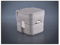 HENG&#039;S IND 2402 Portable 5 Gal Toilet Grey