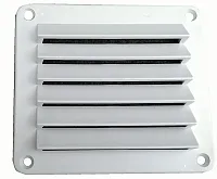 HENG&#039;S IND DV55W 4 7/8&#039;&#039; X 5 1/2&#039;&#039; Dent Vent White