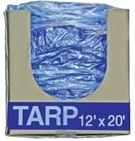 WORLD & MAIN 117143 12&#039;X20&#039; Tarpaulin Blue