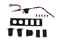HAVIS COP2USBBL2 2 Lighter Plug Out. 1 Usb C 1 Usba