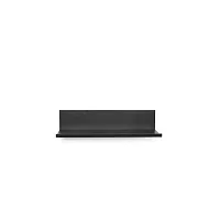 Hangman L-12-B 12-Inch No-Stud Floating Shelf (Black Powder Coat