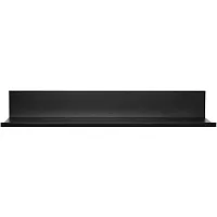 Hangman L-18-B 18-Inch No-Stud Floating Shelf (Black Powder Coat