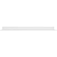 Hangman L-48-W 48-Inch No-Stud Floating Shelf (White Powder Coat