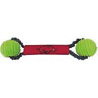 Hunter Arkansas Razorbacks Double Bungee Tug-N-Toss Toy