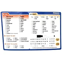 Word Communication Board for Non-Verbal Patients | English BCB-311-WORD-EN-WHLS