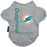 Hunter Miami Dolphins Dog Tee Shirt - Large
