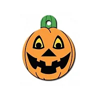 Hillman Group Pumpkin Circle ID Tag
