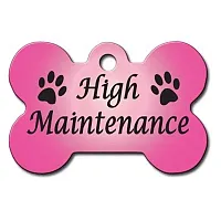 Hillman Group High Maintenance Large Bone ID Tag